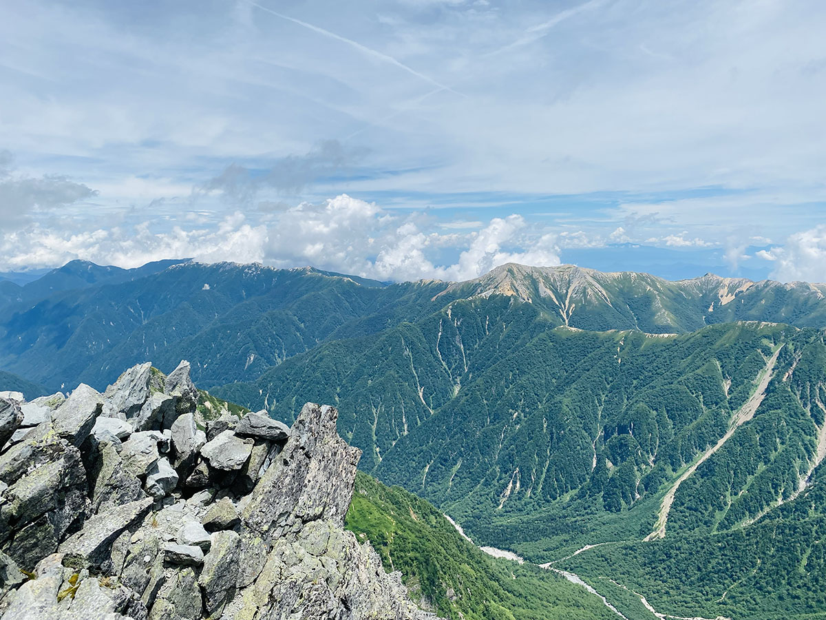 北アルプス槍ヶ岳