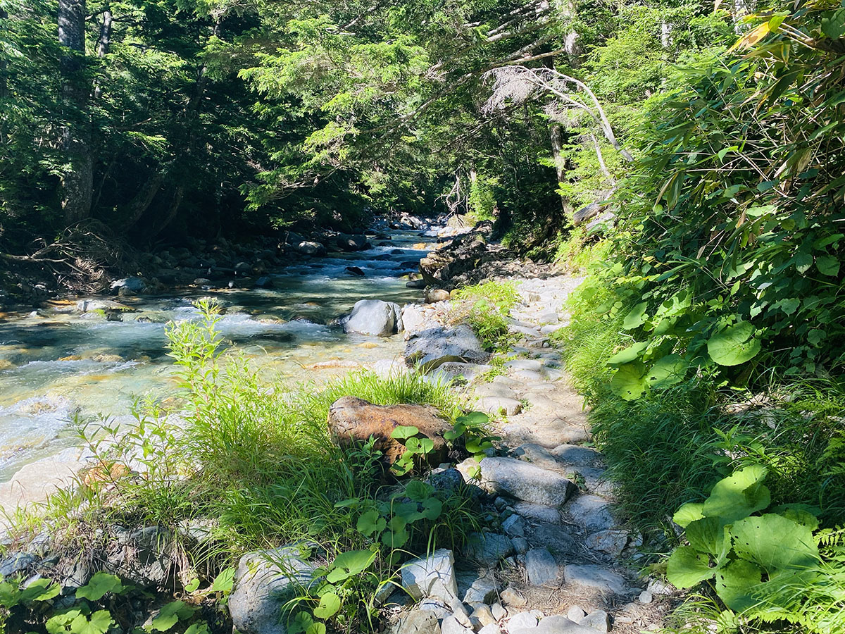 槍ヶ岳槍沢