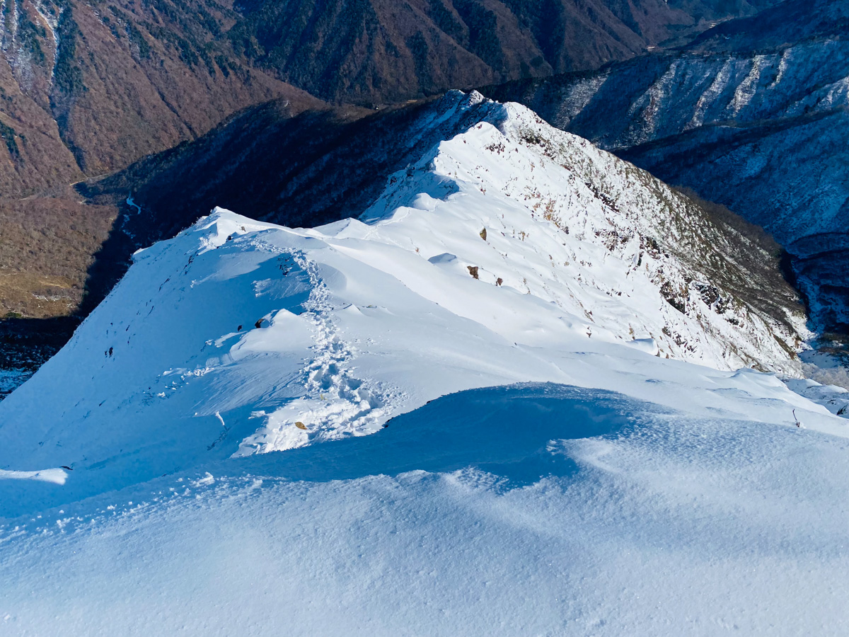 谷川岳（百名山）西黒尾根日帰り登山