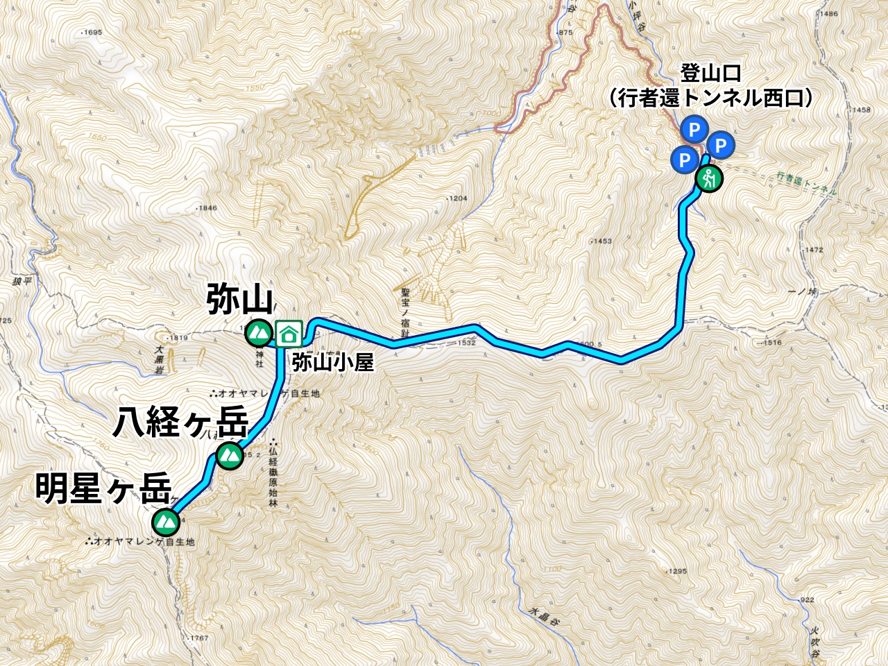 百名山・大峰山(八経ヶ岳)日帰り登山日記