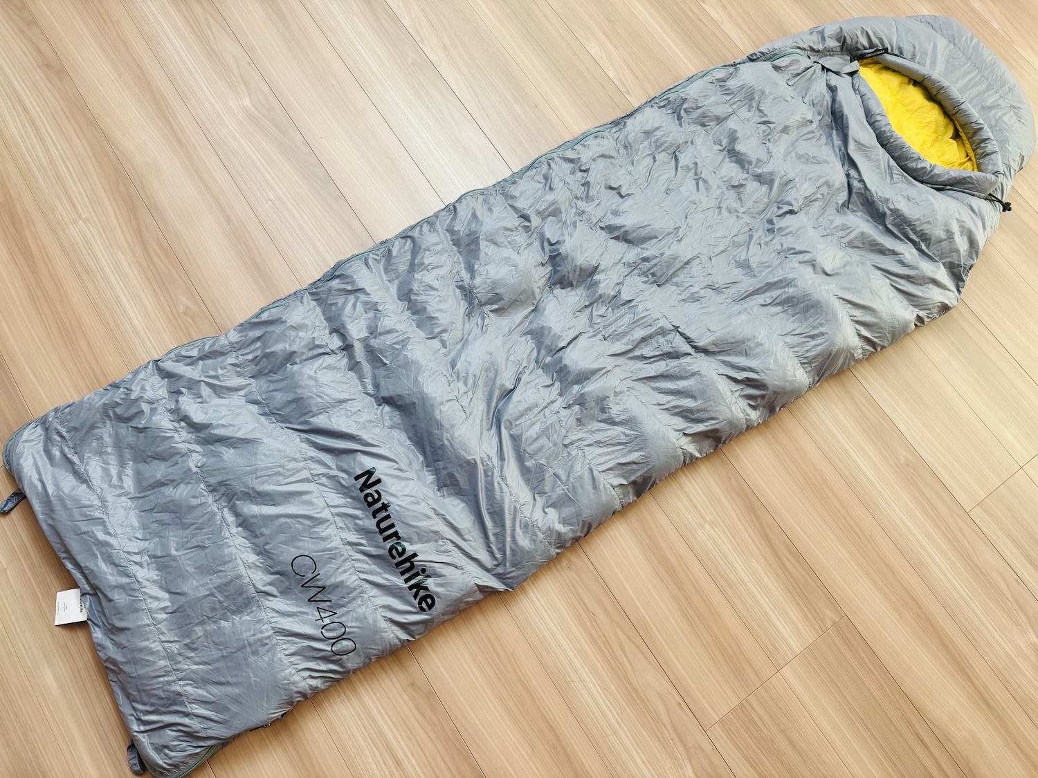 ネイチャーハイク（Naturehike）CW400をレビュー（おすすめ登山シュラフ）