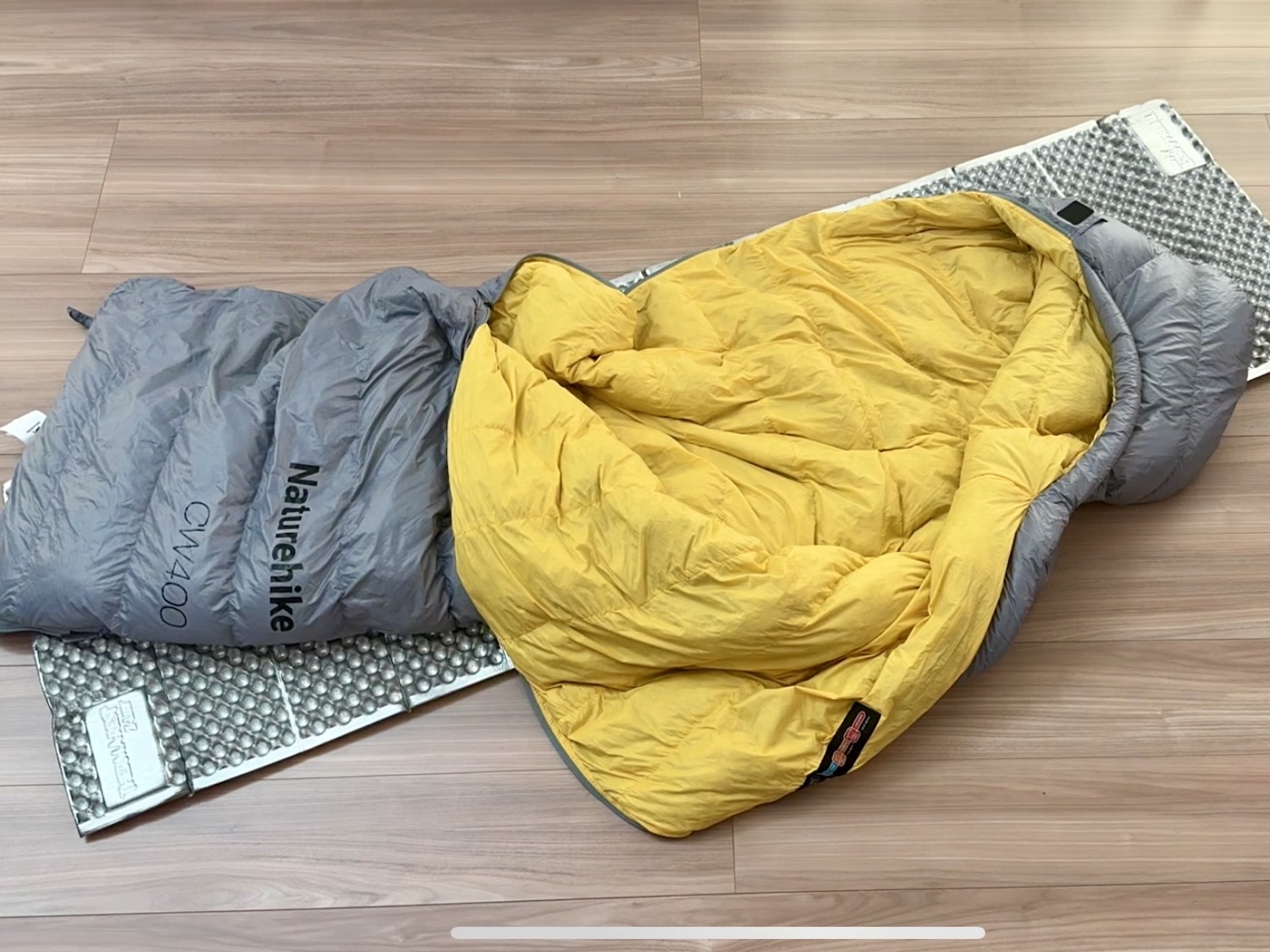 ネイチャーハイク（Naturehike）CW400をレビュー（おすすめ登山シュラフ）