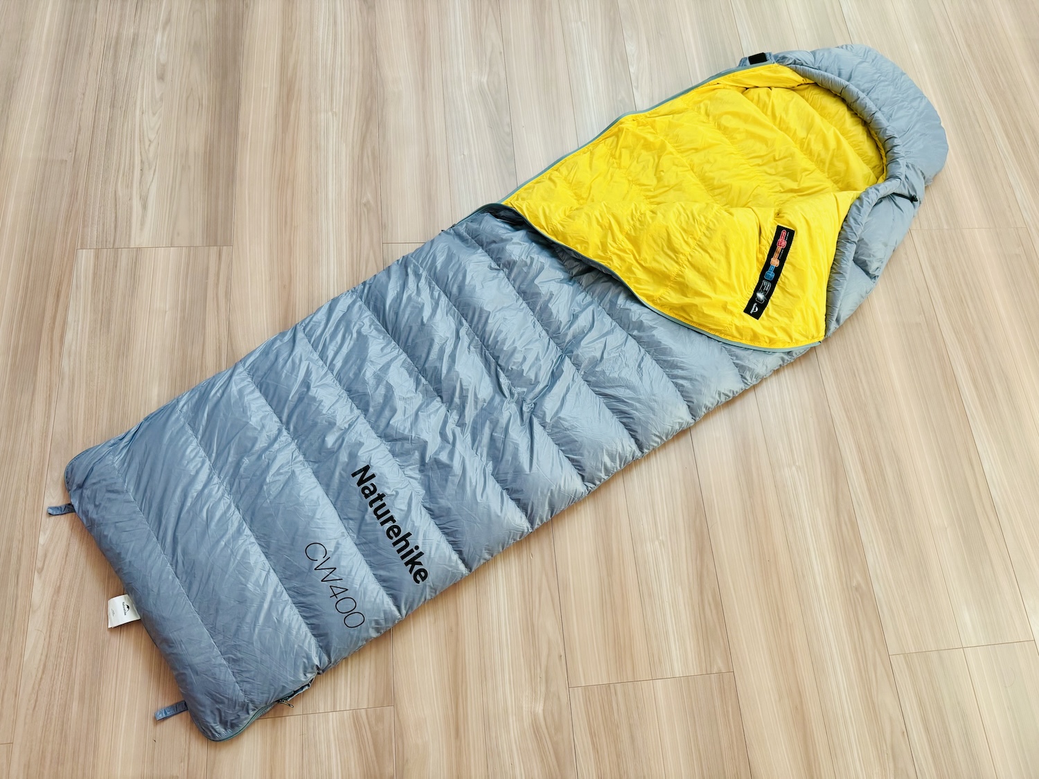 ネイチャーハイク（Naturehike）CW400をレビュー（おすすめ登山シュラフ）
