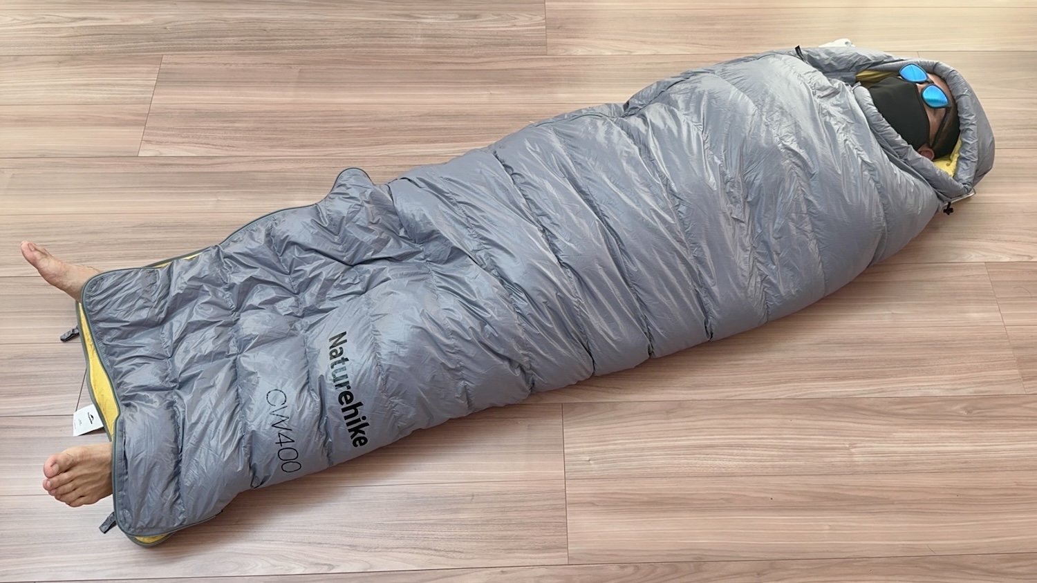 ネイチャーハイク（Naturehike）CW400をレビュー（おすすめ登山シュラフ）