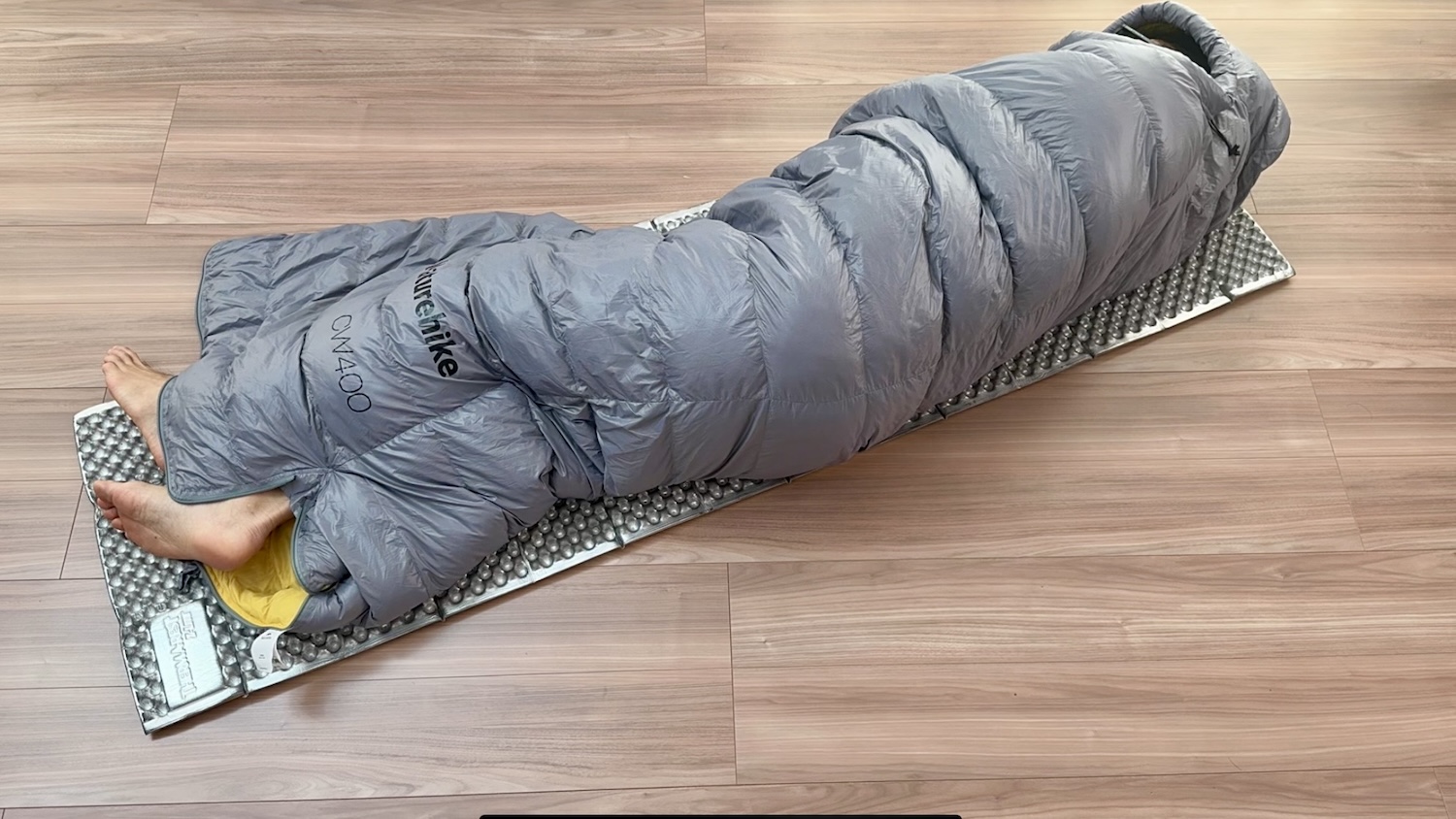 ネイチャーハイク（Naturehike）CW400をレビュー（おすすめ登山シュラフ）