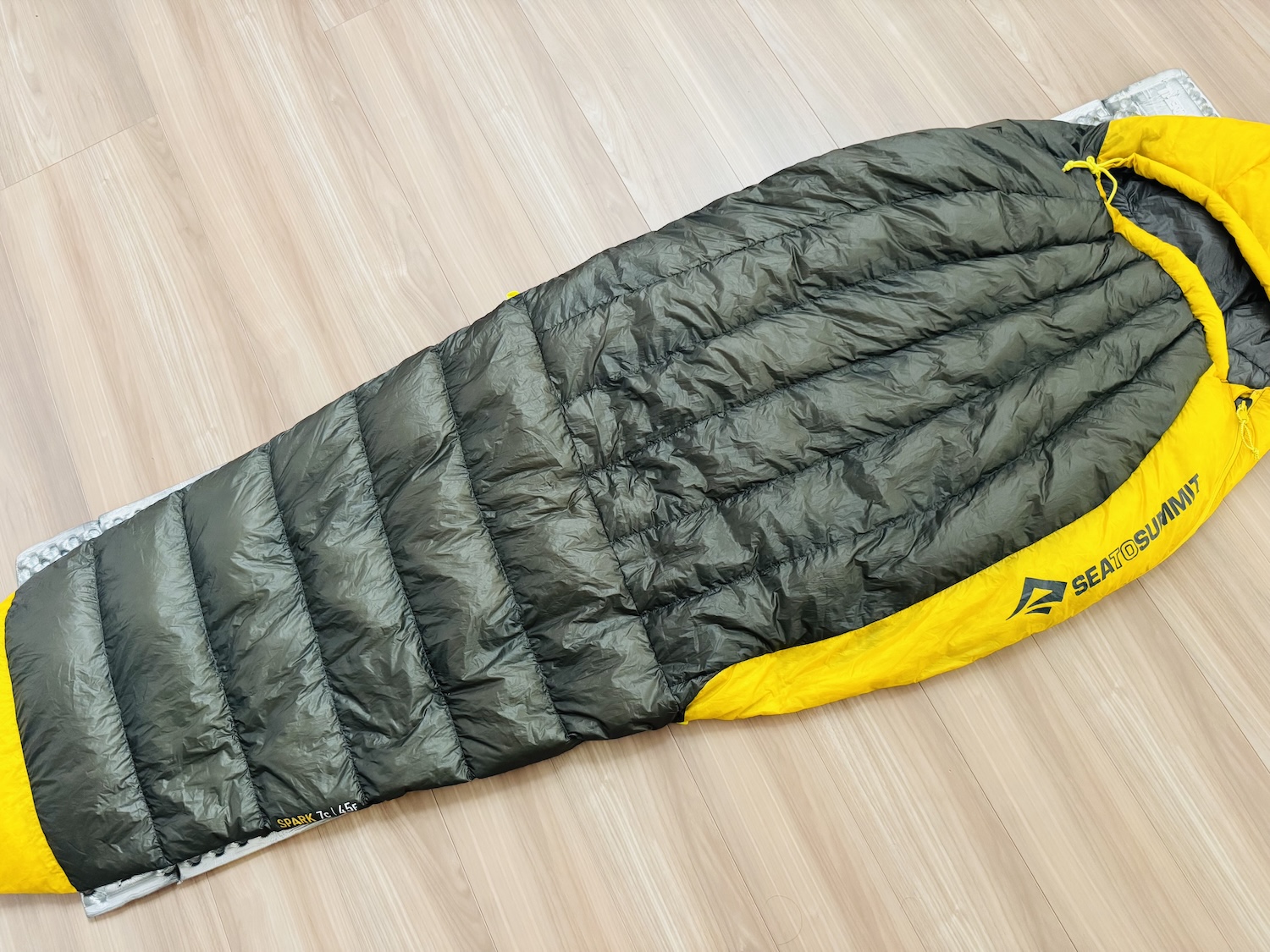 シートゥサミット（SEA TO SUMMIT）スパーク7Cをレビュー（おすすめ登山シュラフ）