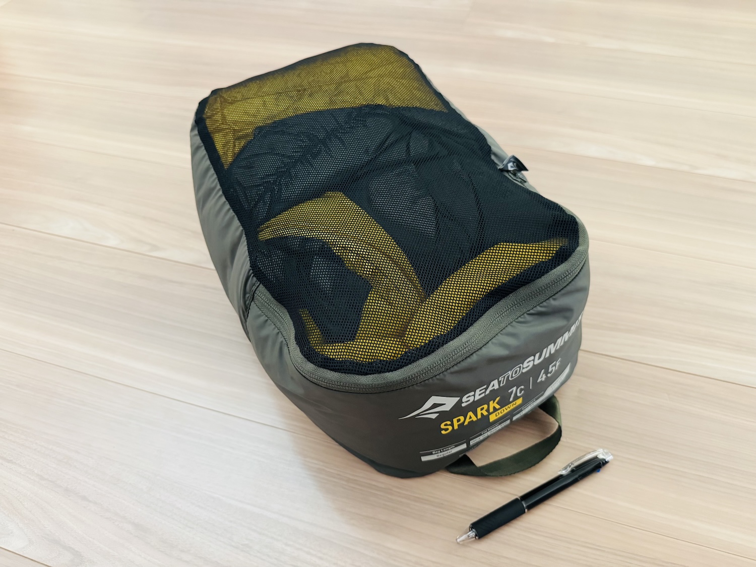 シートゥサミット（SEA TO SUMMIT）スパーク7Cをレビュー（おすすめ登山シュラフ）