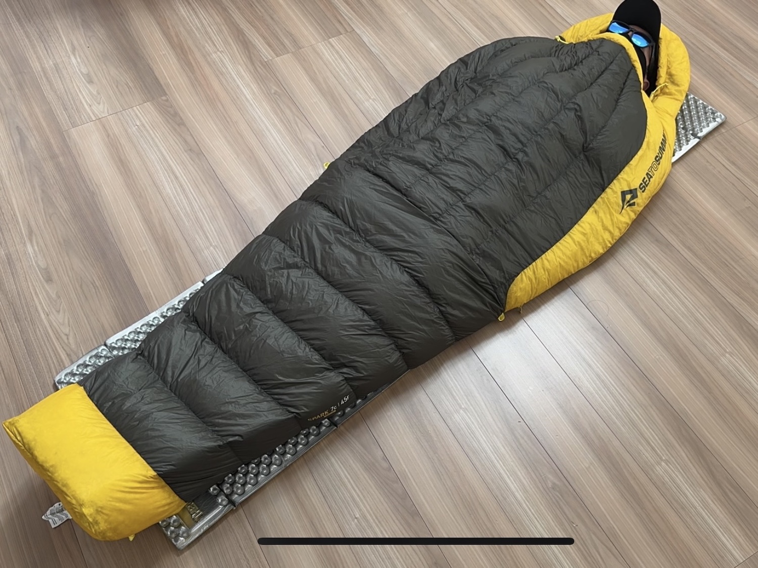 シートゥサミット（SEA TO SUMMIT）スパーク7Cをレビュー（おすすめ登山シュラフ）