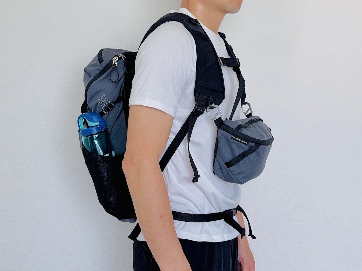 マッシュが使っている登山道具リスト(パーゴワークスバディ22、スイッチL)