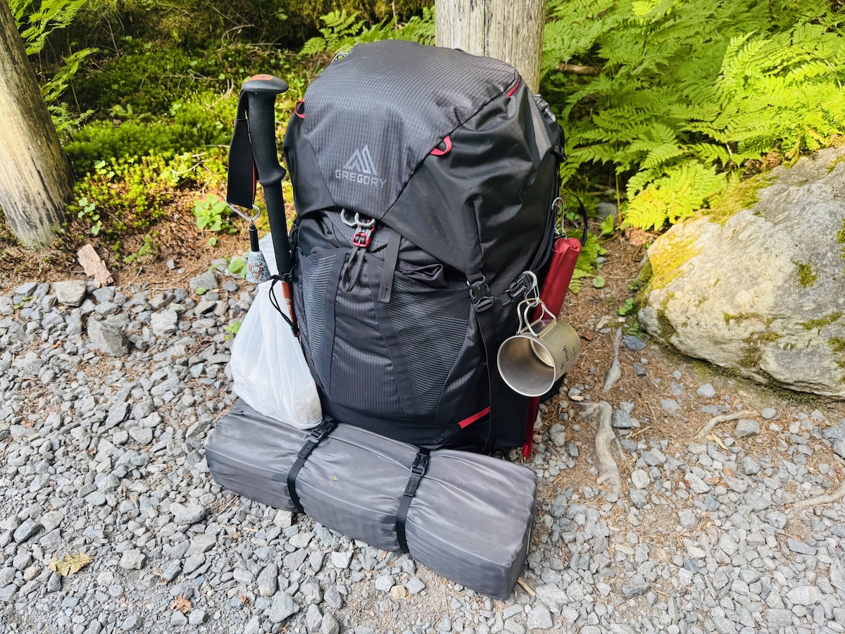 マッシュが使っている登山道具リスト(グレゴリーズール55)