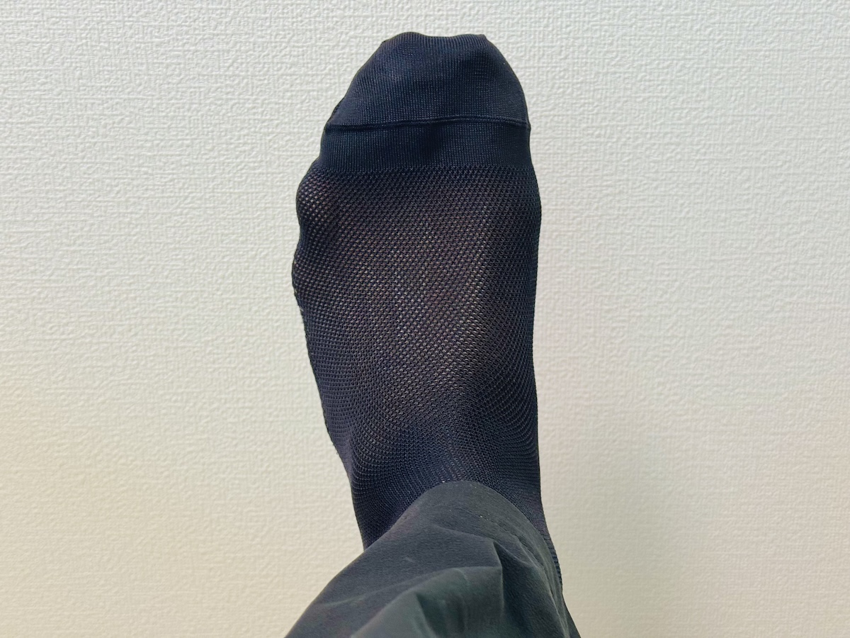 マッシュが使っている登山道具リスト(ファイントラックドライレイヤーインナーソックス)