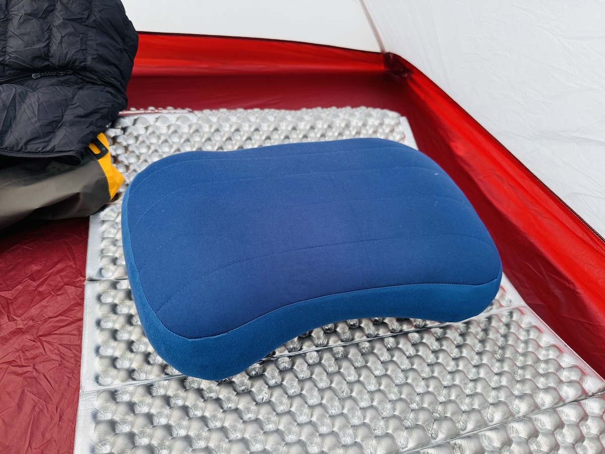 マッシュが使っている登山道具リスト(シートゥサミットエアロプレミアムピロー)