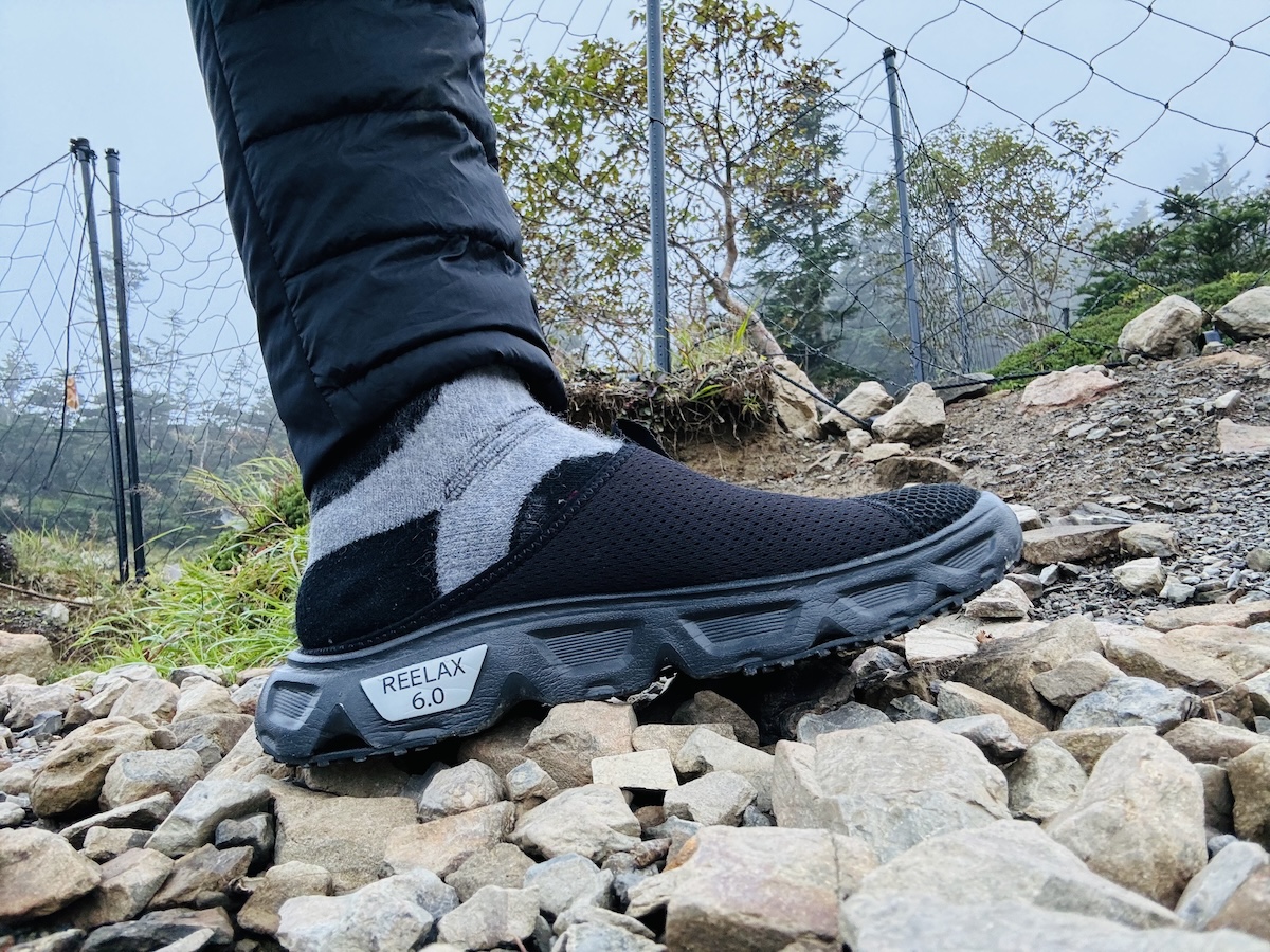 マッシュが使っている登山道具リスト(サロモンリラックススライド6.0)