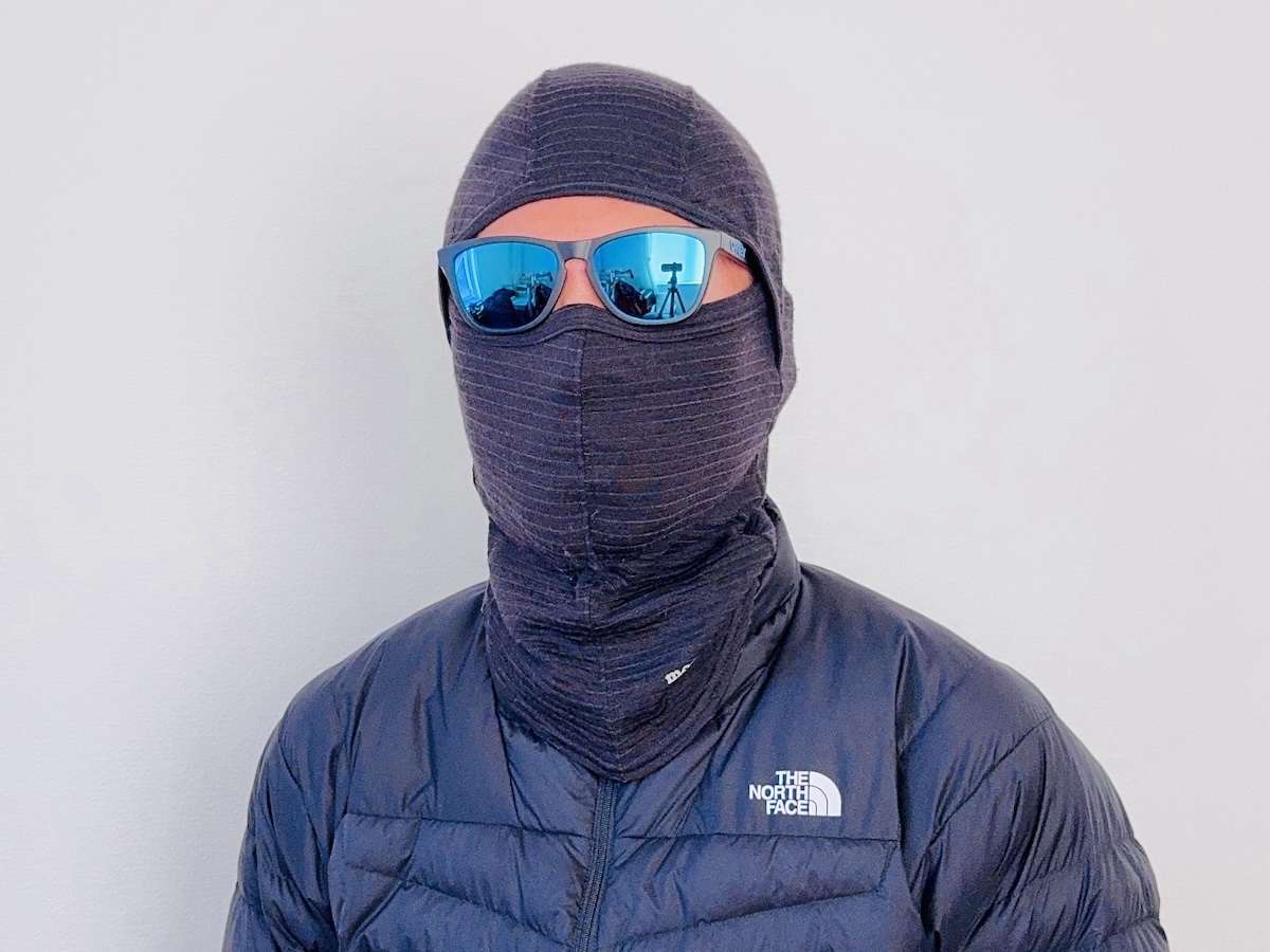 マッシュが使っている登山道具リスト(モンベル スーパーメリノウール バラクラバ)