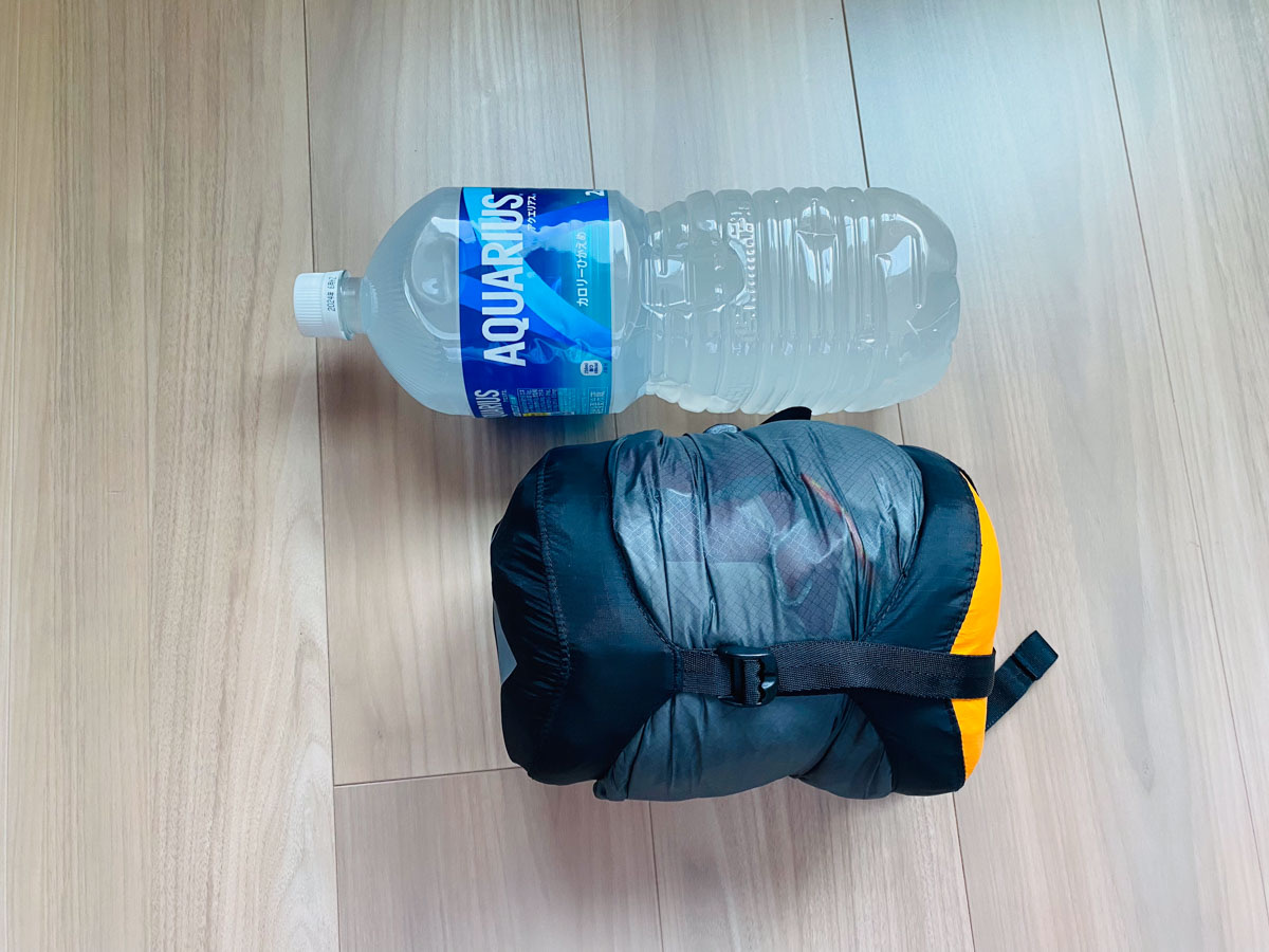 マッシュが使っている登山道具リスト(シートゥサミット ウルトラシルコンプレッションドライサック)