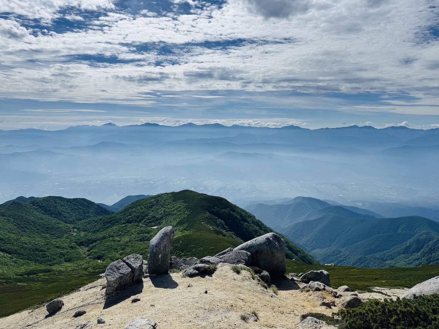 中央アルプス（空木岳、檜尾岳、木曽駒ヶ岳）日帰り登山日記