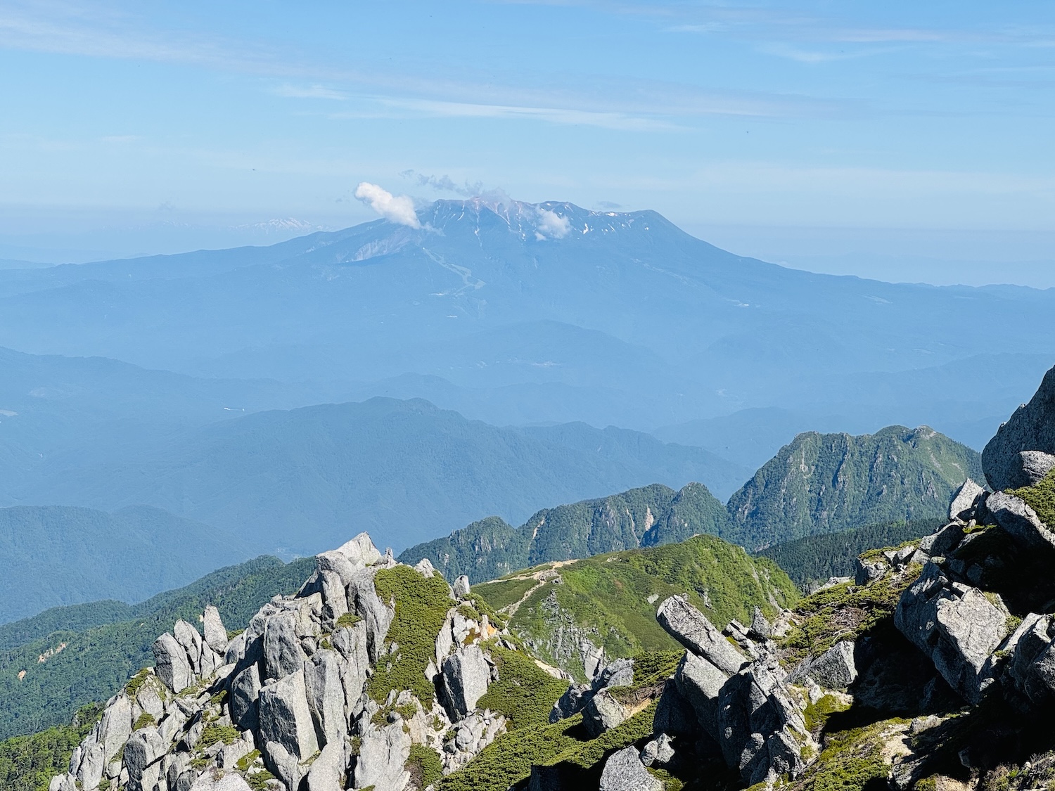 中央アルプス（空木岳、檜尾岳、木曽駒ヶ岳）日帰り登山日記