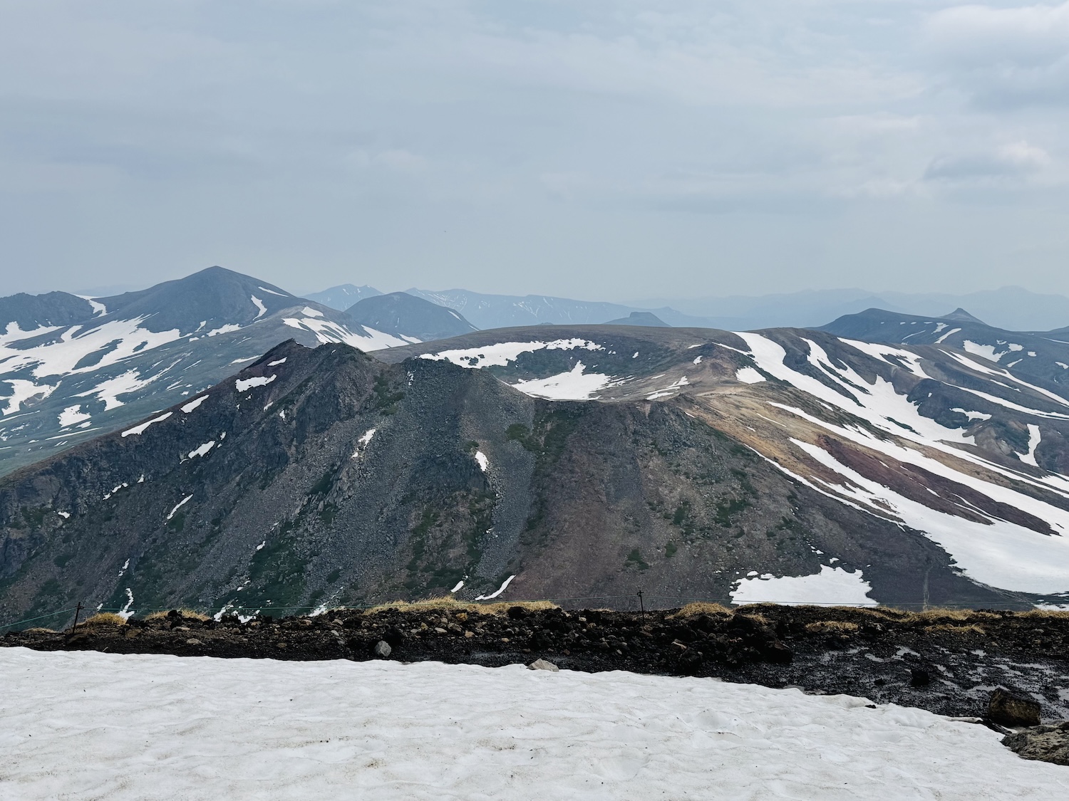 大雪山旭岳日帰り登山日記(山頂)
