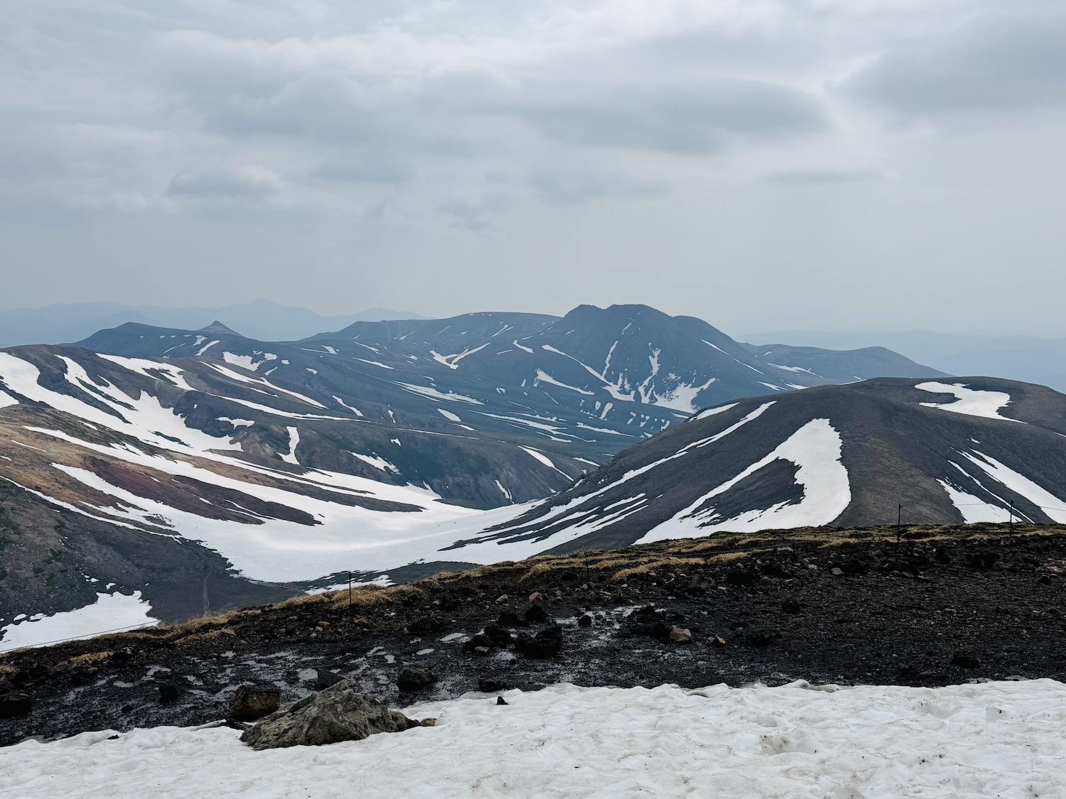 大雪山旭岳日帰り登山日記(山頂)