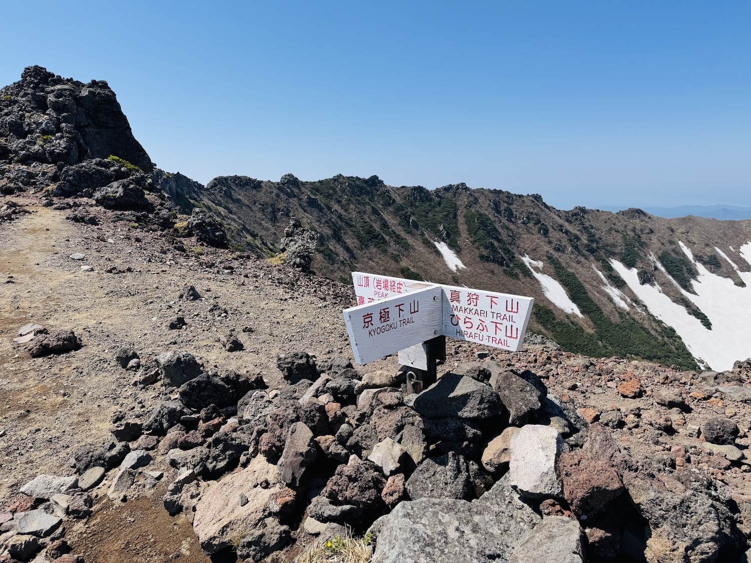 羊蹄山日帰り登山日記(お鉢巡り)