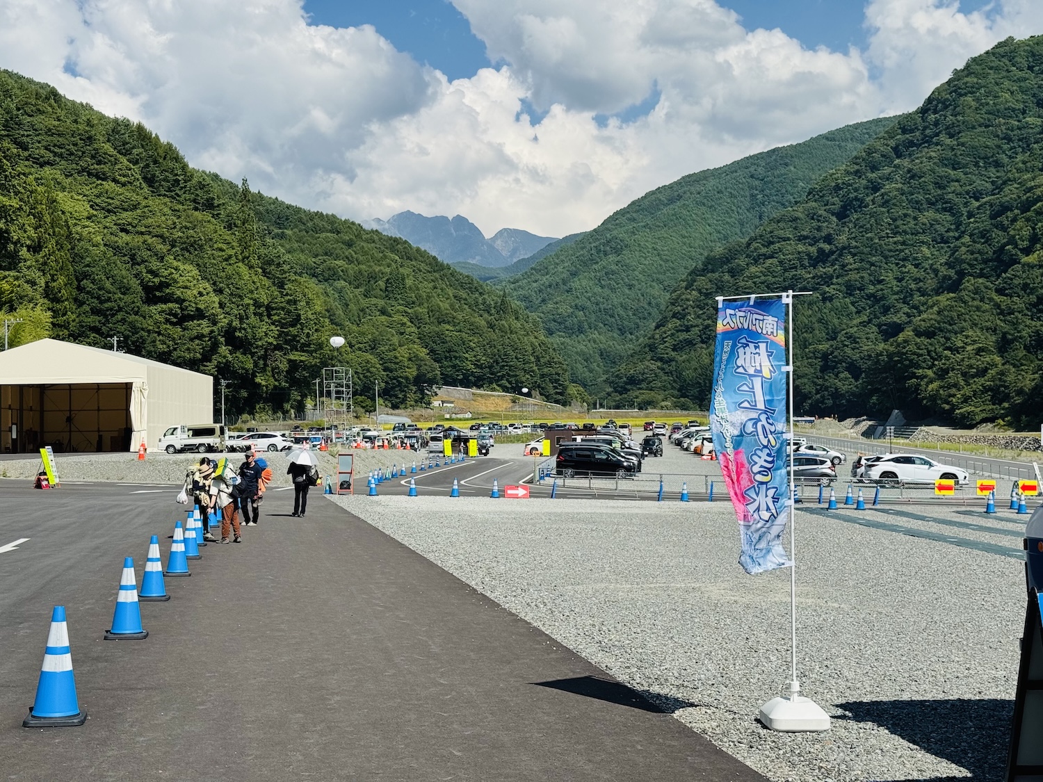 南アルプス仙塩尾根テント泊縦走登山(戸台パーク)