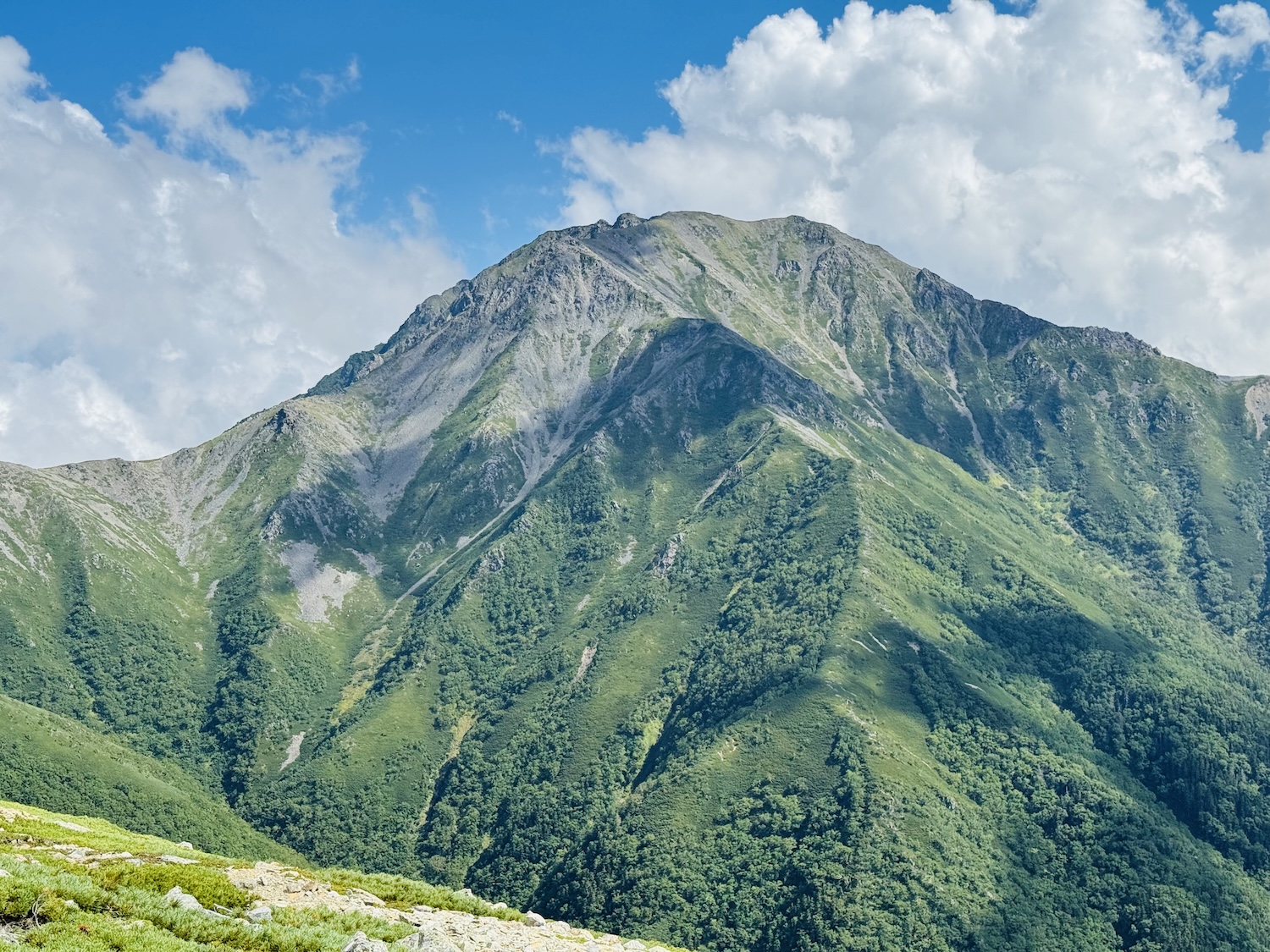 南アルプス仙塩尾根テント泊縦走登山