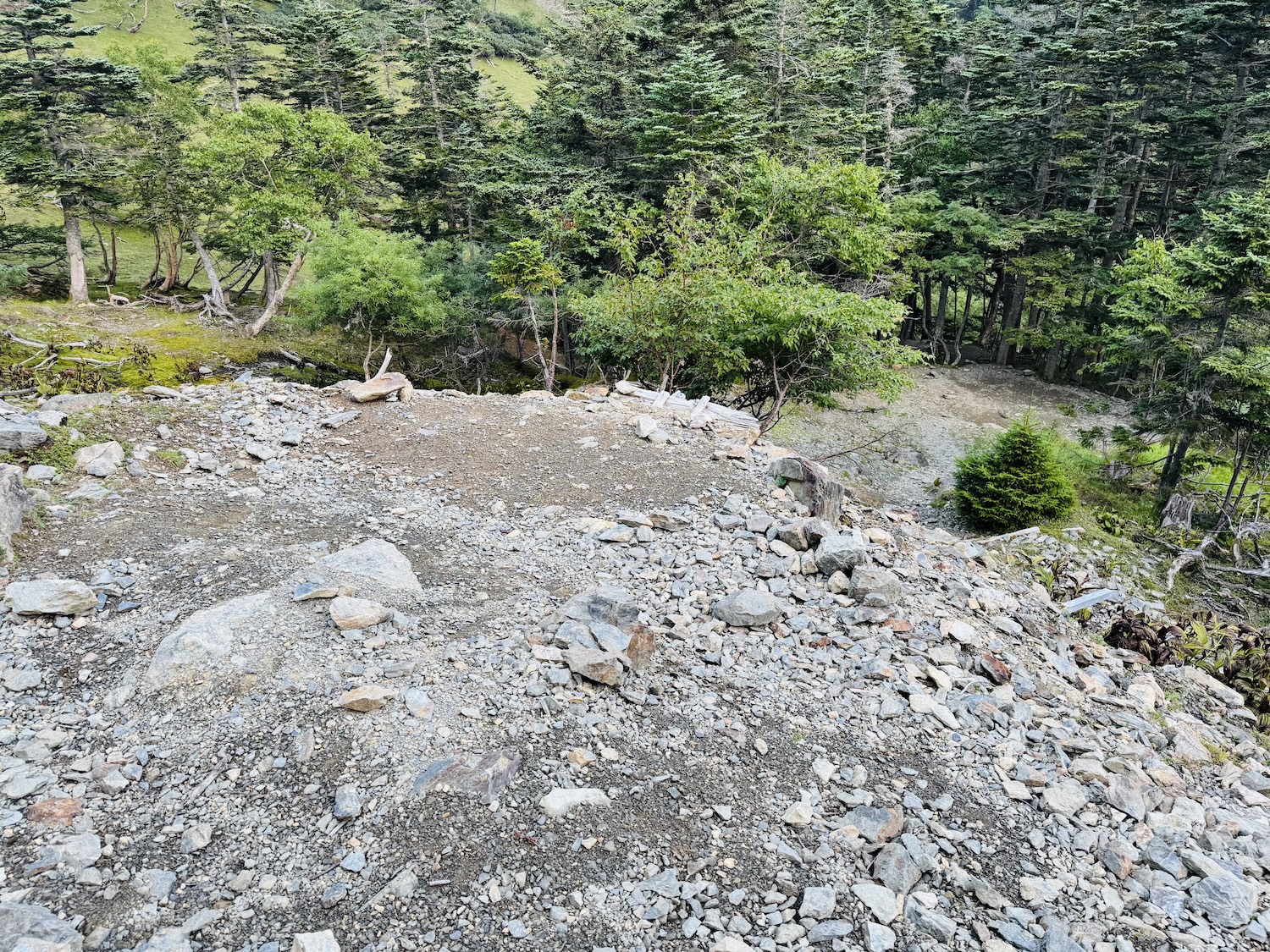 南アルプス仙塩尾根テント泊縦走登山(熊ノ平小屋テント場)
