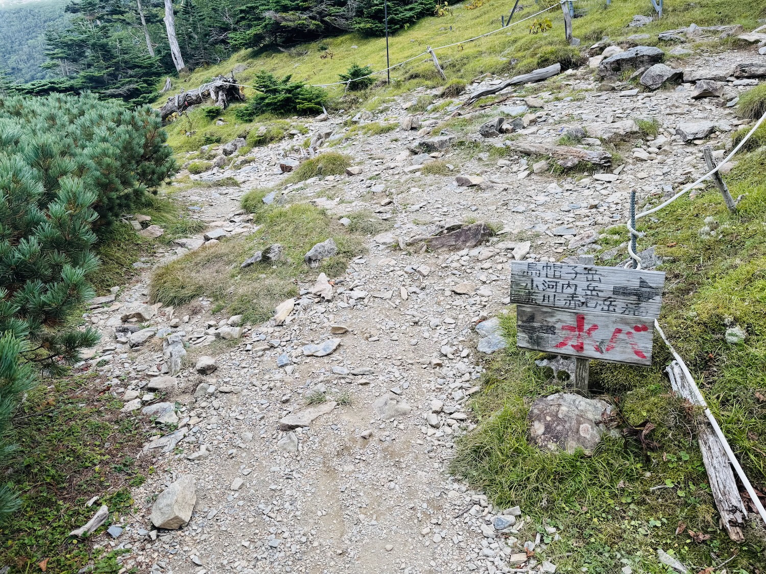 南アルプス仙塩尾根テント泊縦走登山(三伏峠小屋)