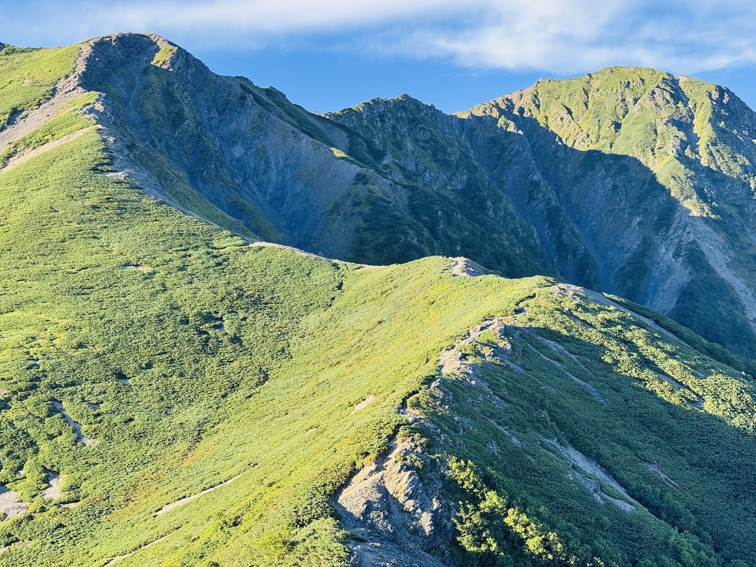 南アルプス仙塩尾根テント泊縦走登山