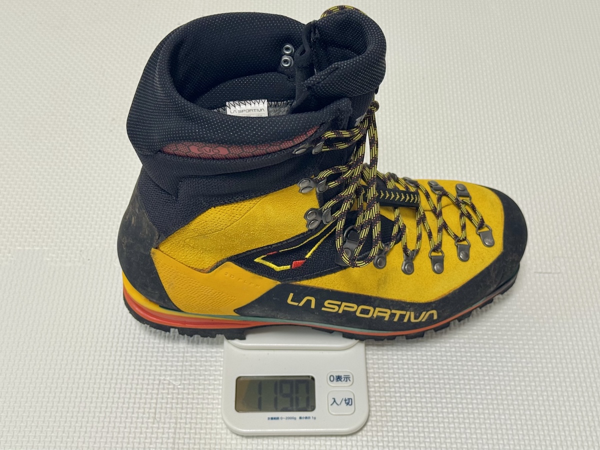 スポルティバ・ネパールエボGTXをレビュー