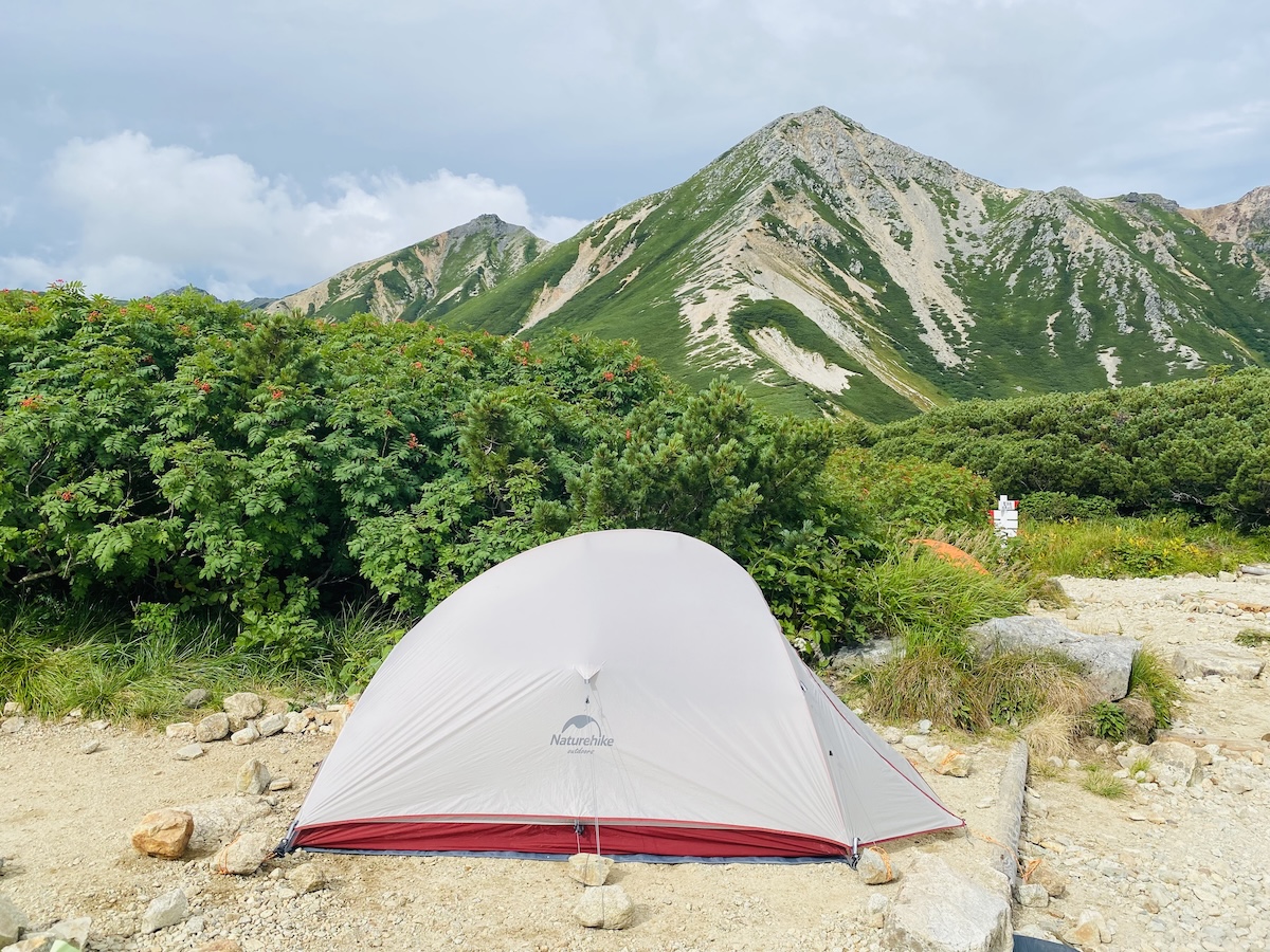 ネイチャーハイク・クラウドアップ2をレビュー