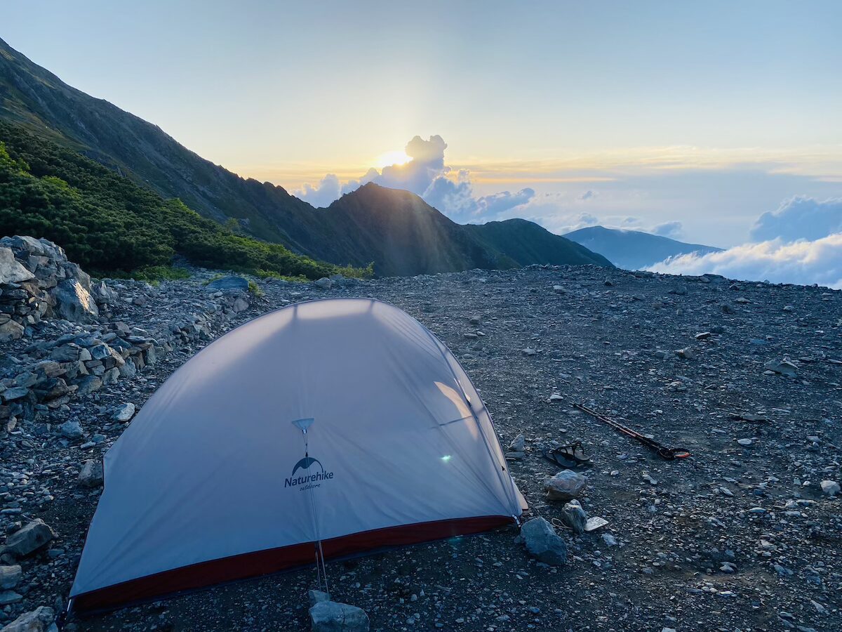 ネイチャーハイク・クラウドアップ2をレビュー