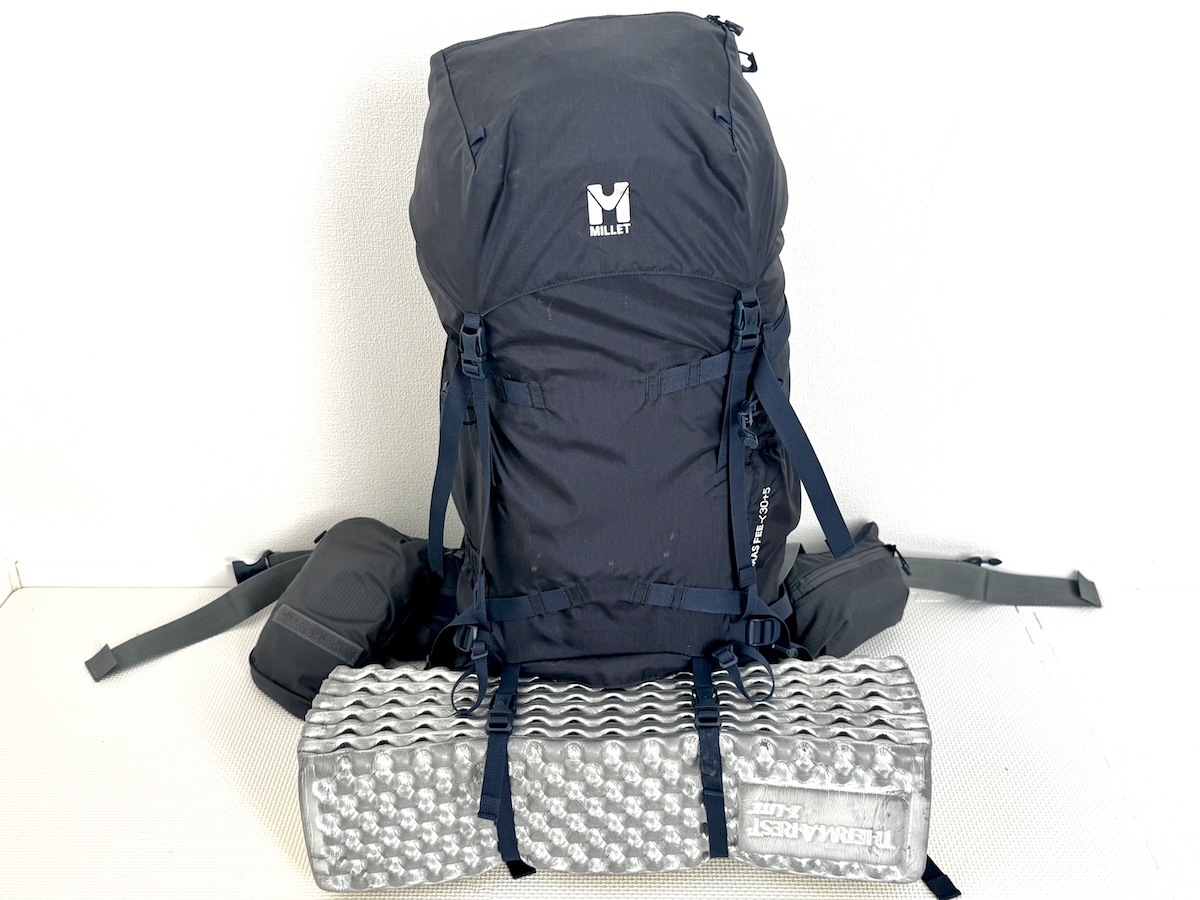 【ミレーサースフェーNX30+5をレビュー】初心者でも失敗なし！日帰り登山～山小屋泊まで使える30Lリュック