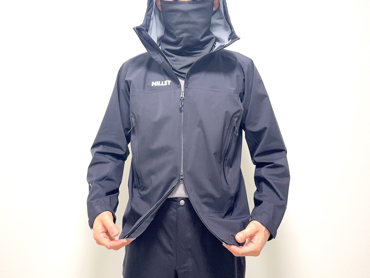 【ミレーティフォンストレッチジャケットをレビュー】GORE-TEXにも負けない！登山用レインウェアなのに超しなやかでとにかく蒸れない
