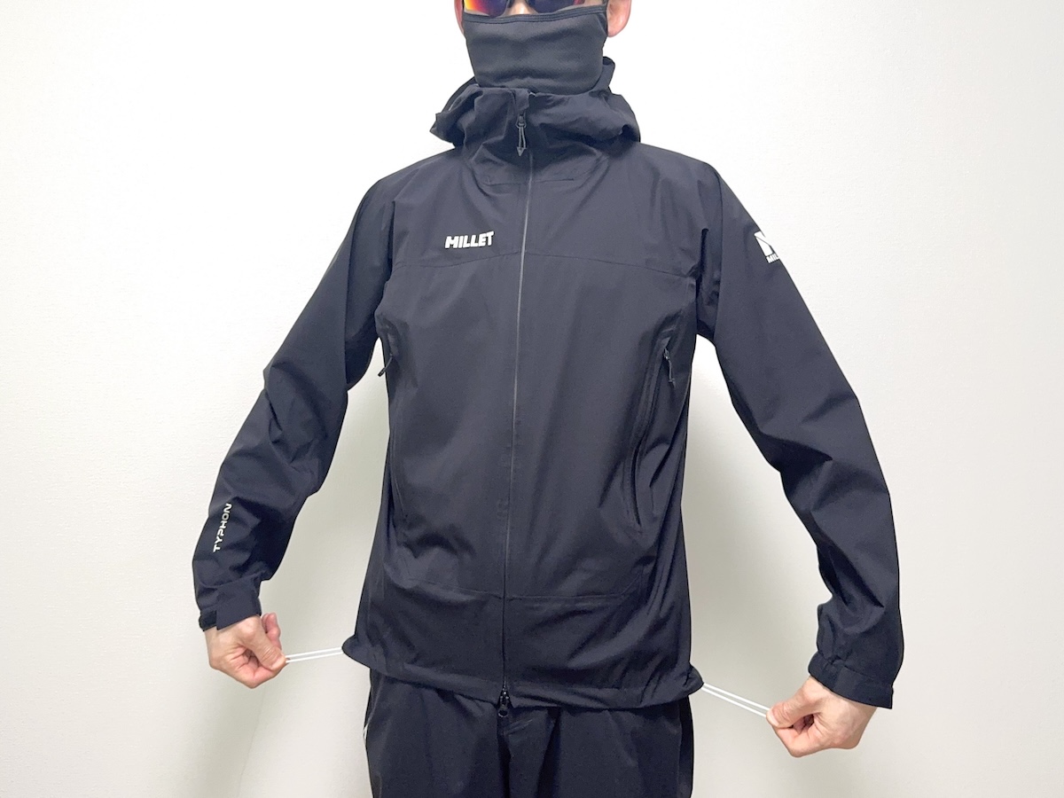 【ミレーティフォンストレッチジャケットをレビュー】GORE-TEXにも負けない！登山用レインウェアなのに超しなやかでとにかく蒸れない