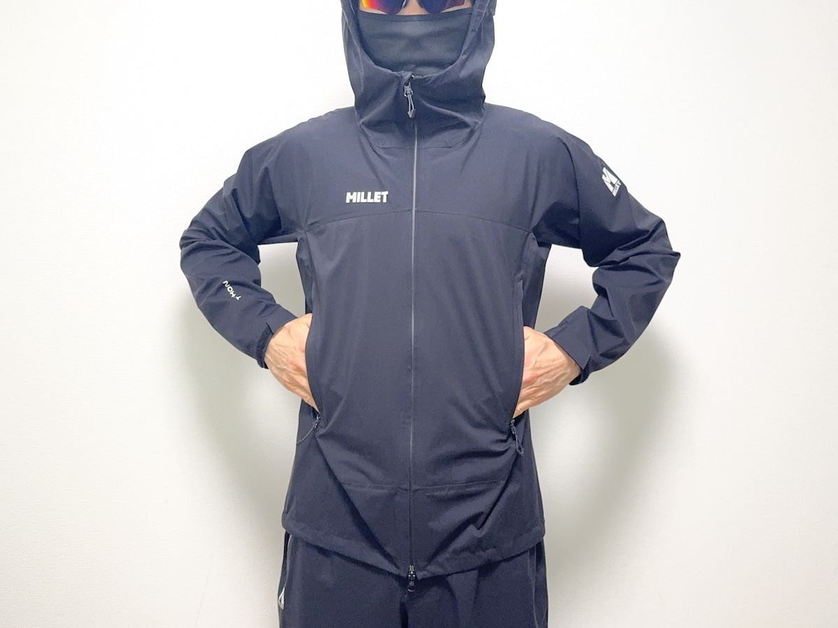 【ミレーティフォンストレッチジャケットをレビュー】GORE-TEXにも負けない！登山用レインウェアなのに超しなやかでとにかく蒸れない