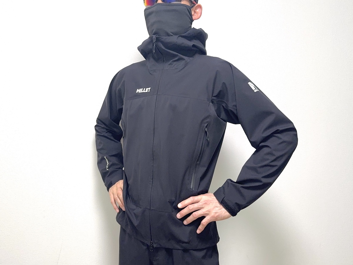 【ミレーティフォンストレッチジャケットをレビュー】GORE-TEXにも負けない！登山用レインウェアなのに超しなやかでとにかく蒸れない