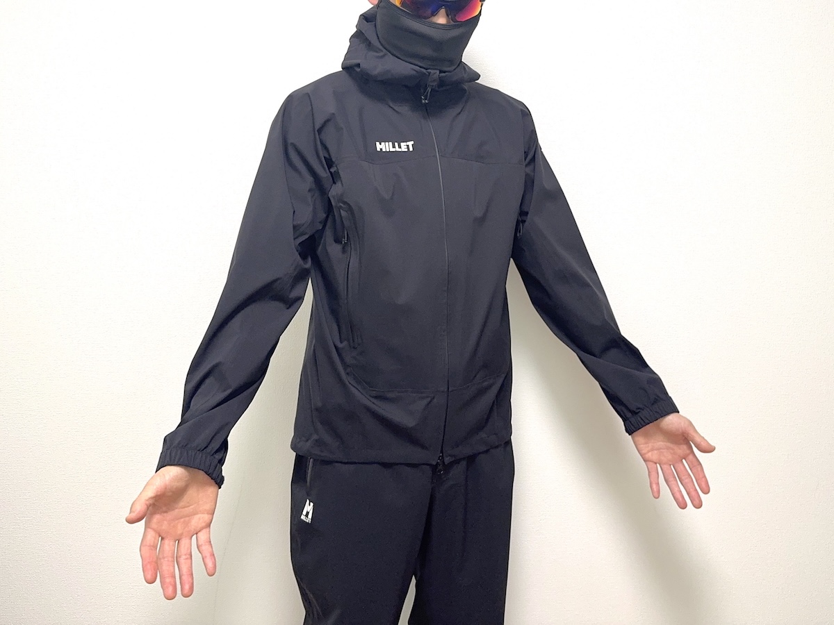 【ミレーティフォンストレッチジャケットをレビュー】GORE-TEXにも負けない！登山用レインウェアなのに超しなやかでとにかく蒸れない