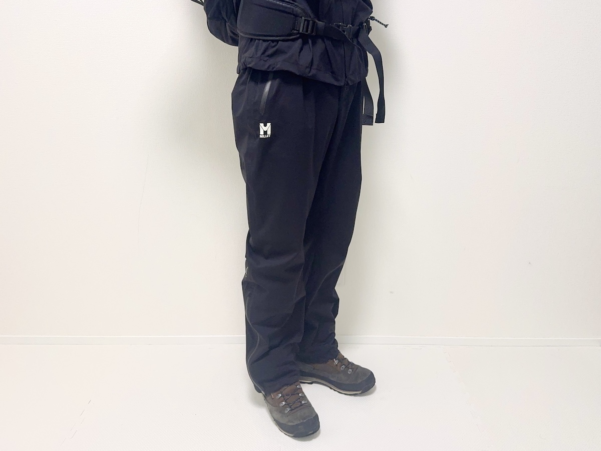 【ミレーティフォンストレッチパンツをレビュー】雨の登山でも不快感を軽減!高透湿レインパンツの実力を徹底解説