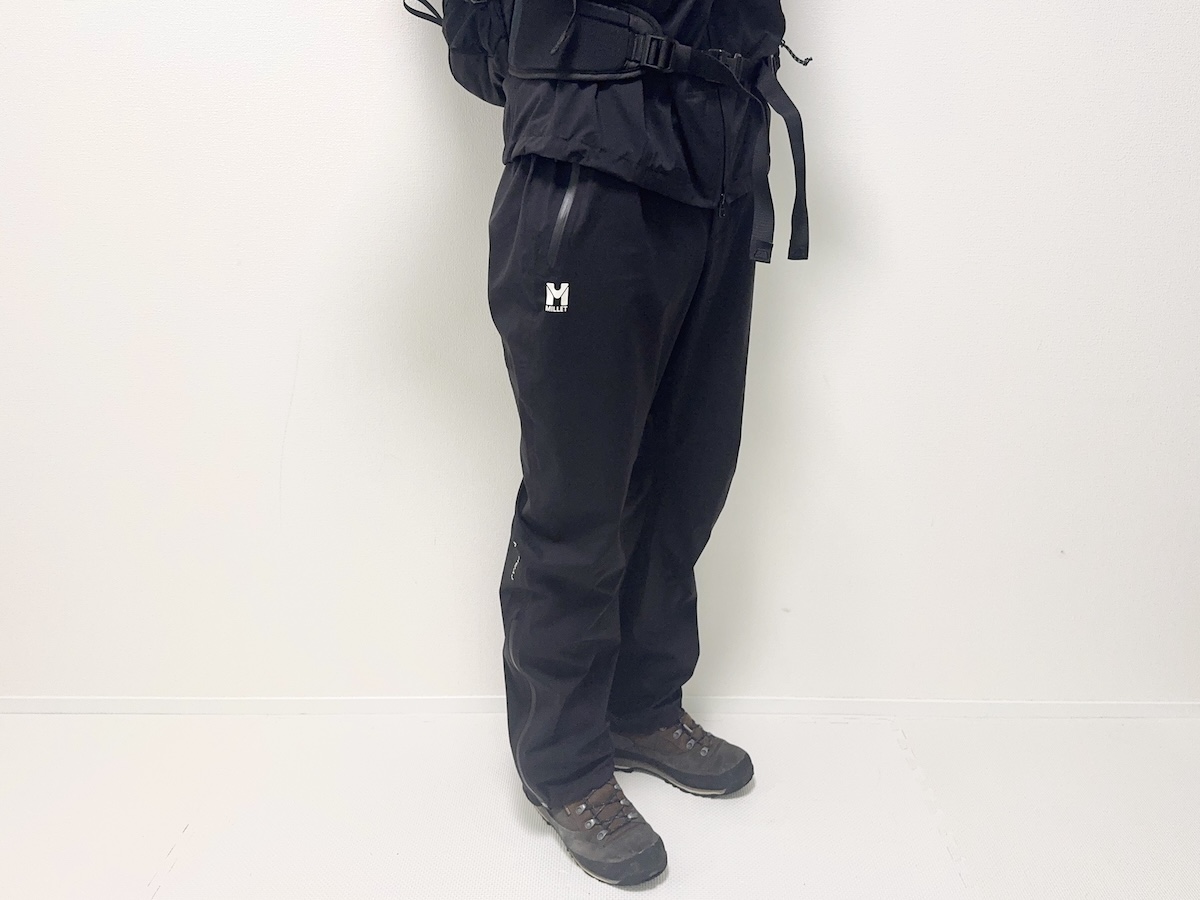 【ミレーティフォンストレッチパンツをレビュー】雨の登山でも不快感を軽減!高透湿レインパンツの実力を徹底解説